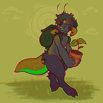 Flat Chibi: Twig [C] Cowboymeat