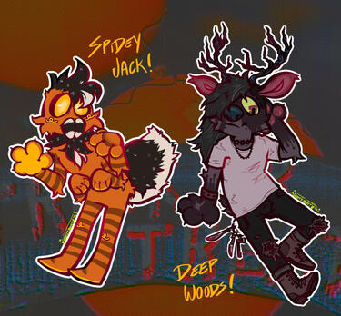 Skrungle Chibi: Spidey [C] Twntiate, Deep [CC] Omenspuppy